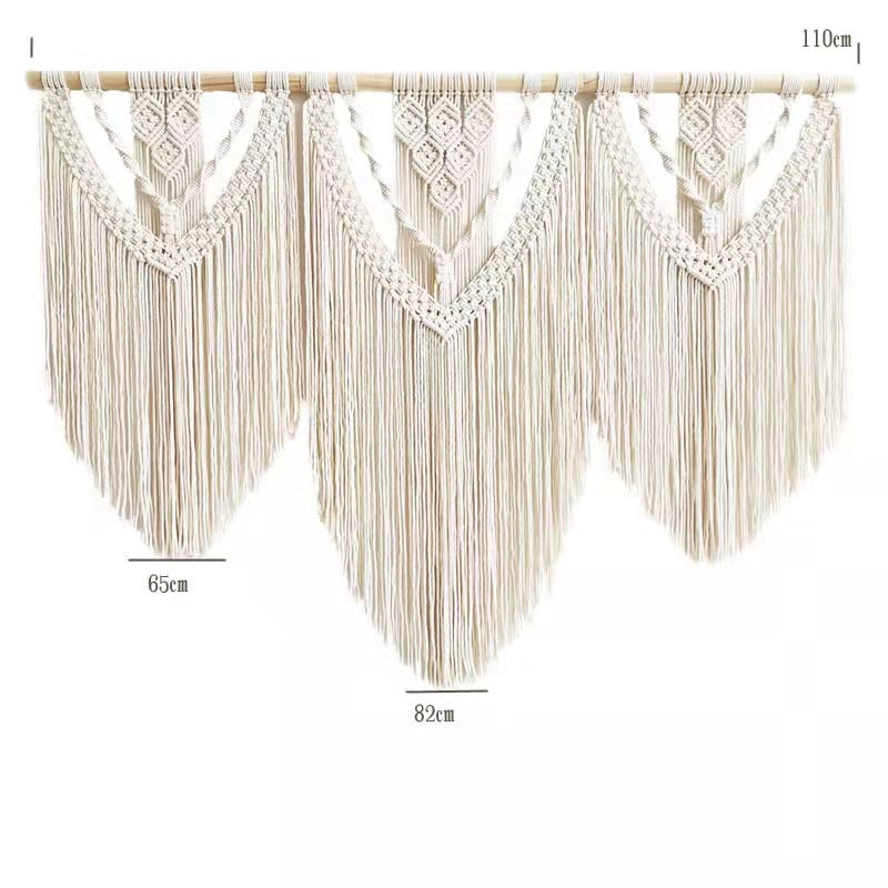 Wide Macrame Wall Hanging