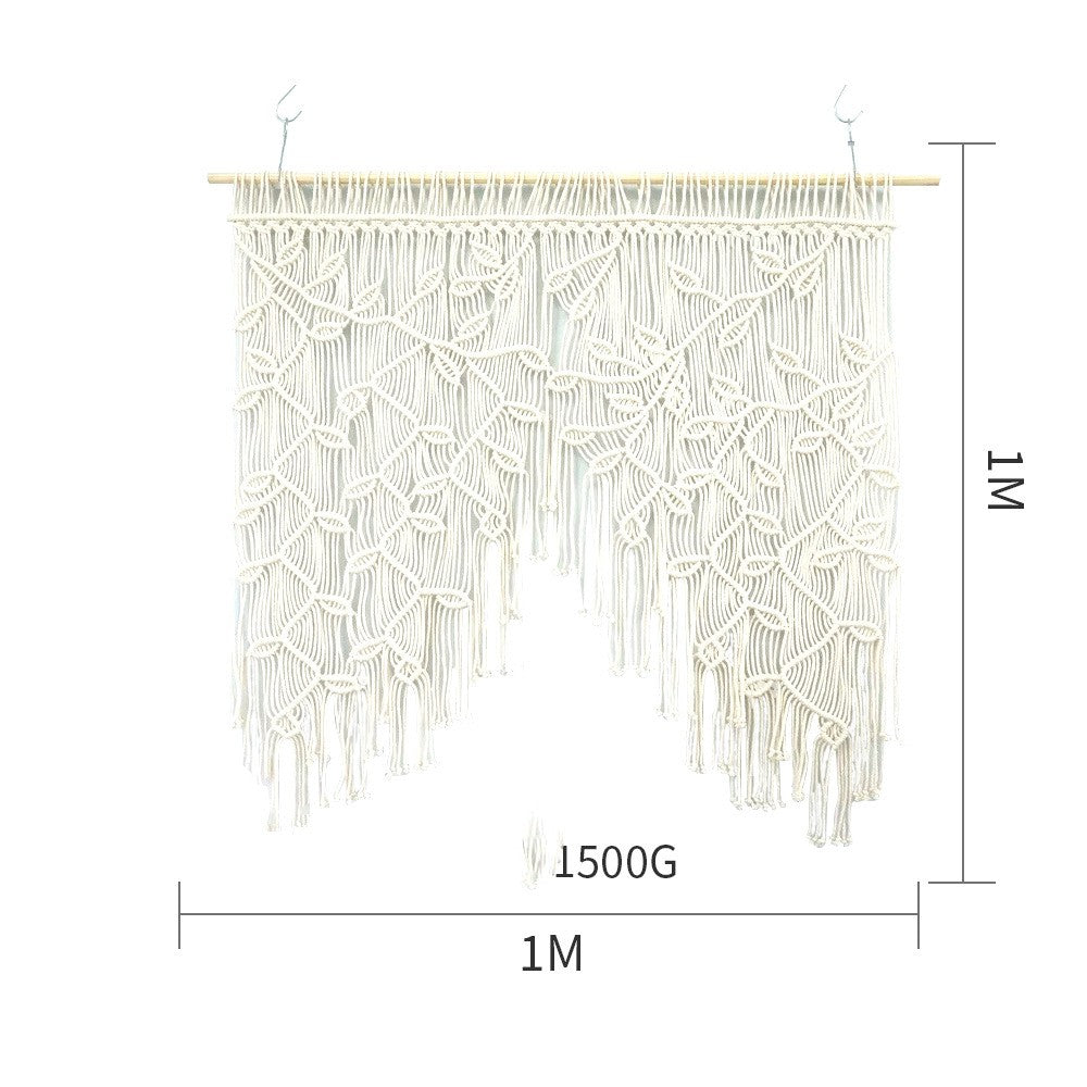 Macrame Valance Curtains