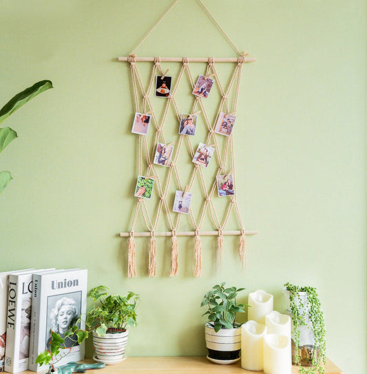 Macrame Picture Hanger