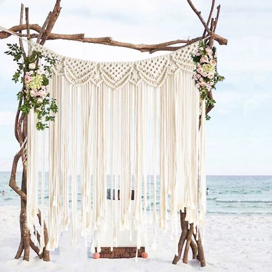 Macrame Wedding backdrop