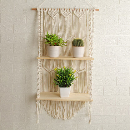 Macrame Hanging Shelf