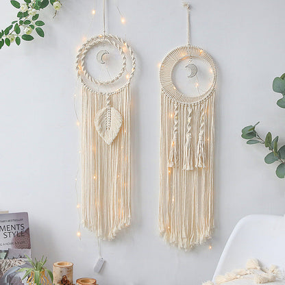 Macrame Moon Dreamcatcher