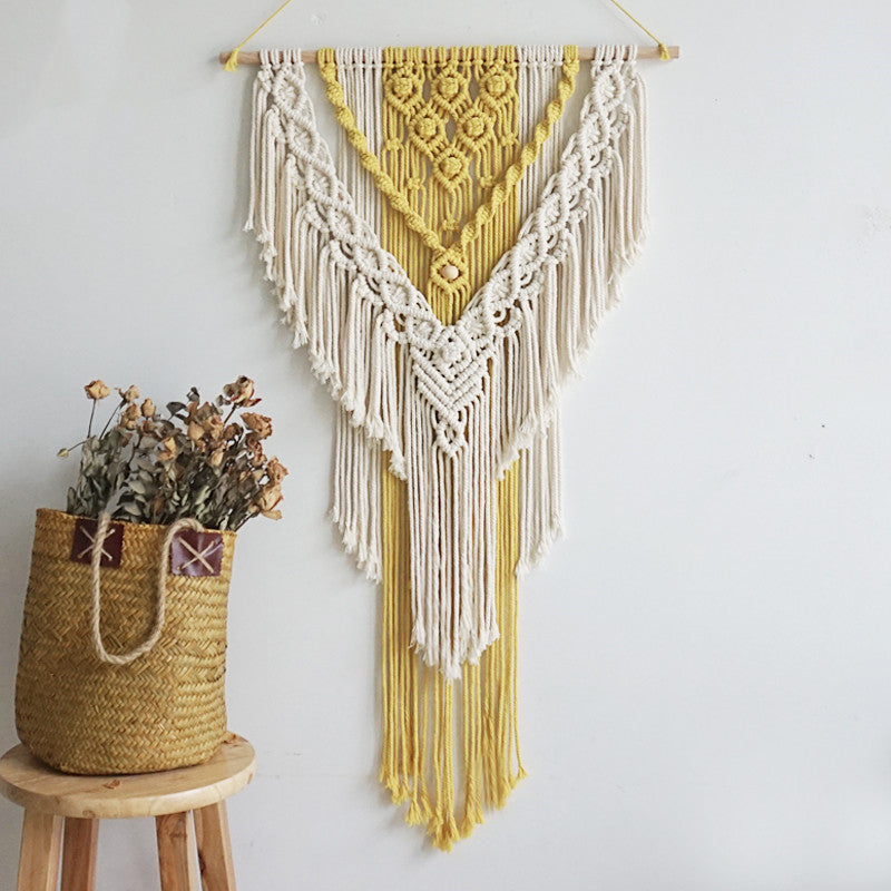 Colorful Macrame Wall