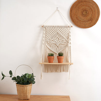 Boho Hanging Shelf