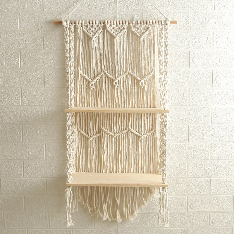 Macrame Hanging Shelf