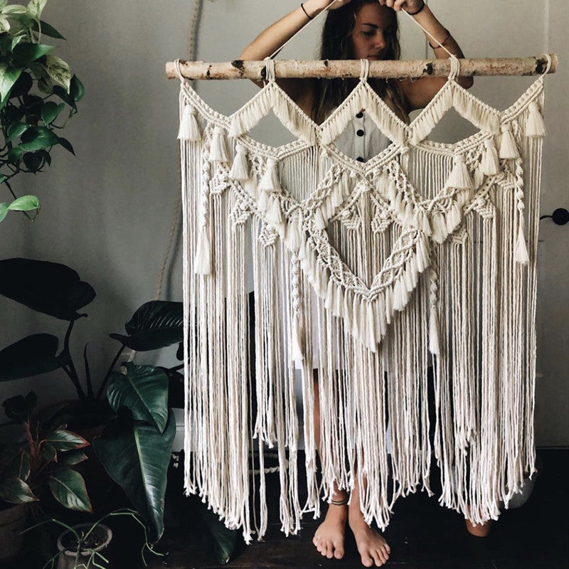 Driftwood macrame wall hanging