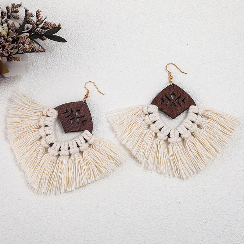 Micro Macrame Earrings