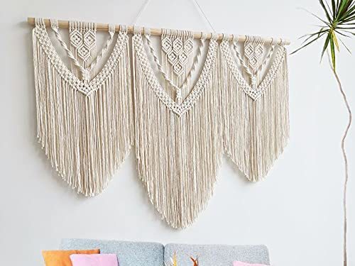 Wide Macrame Wall Hanging