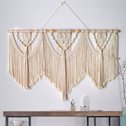 Wide Macrame Wall Hanging