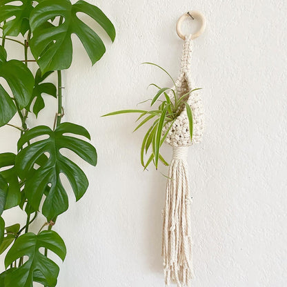 Crochet Macrame Plant Hanger